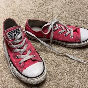 Converse size 2 girls shoes